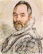 Portrait of Sculptor Giambologna dg GOLTZIUS, Hendrick